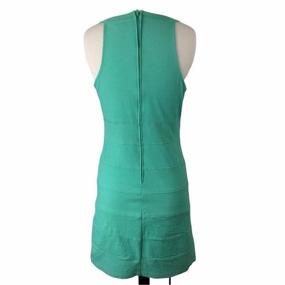 Trixxie Bodycon Mint Green Dress, Cage top SZ 11 - Picture 2 of 3